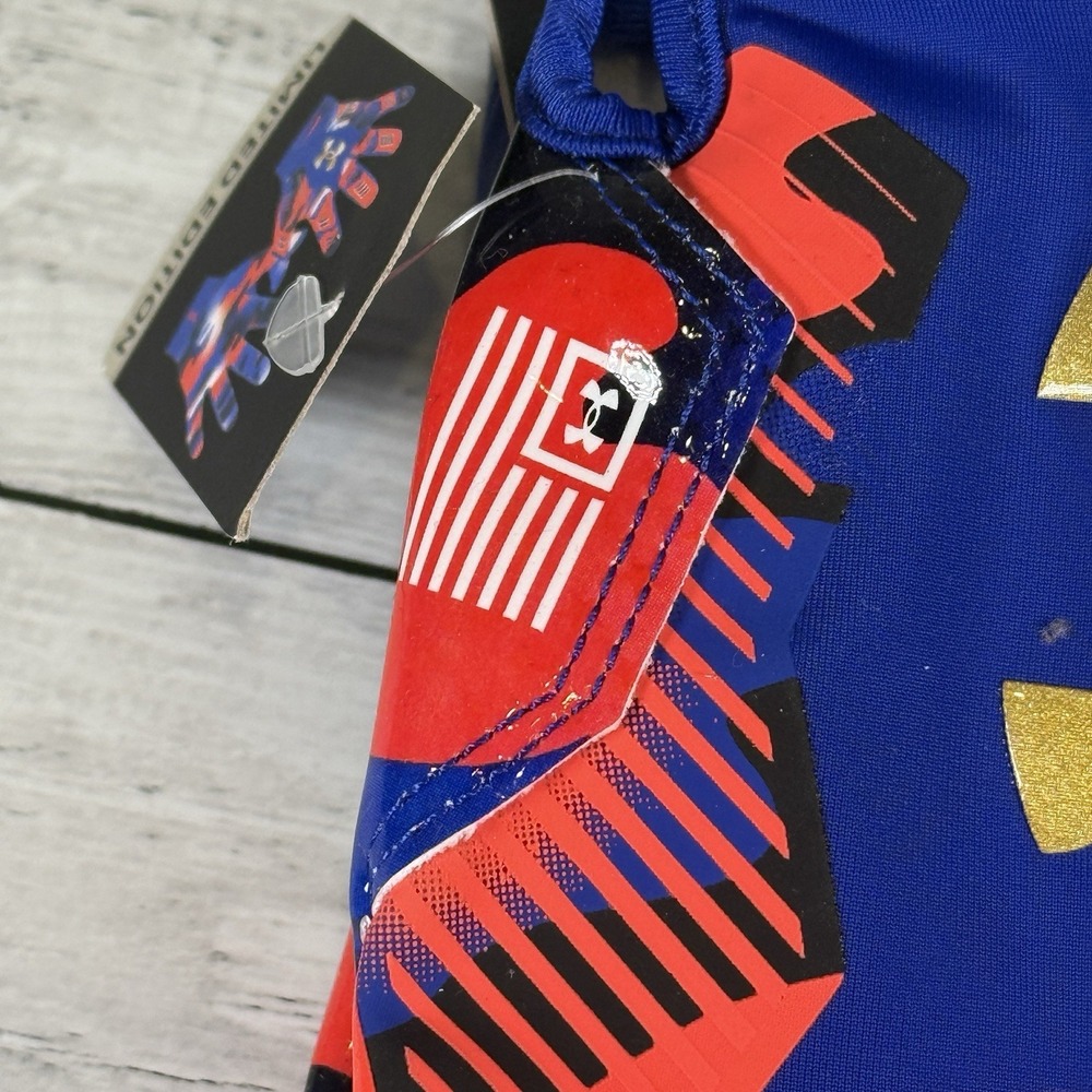 Under Armour Men's F9 Nitro Football Gloves - Size XL Team USA Brand New - Picture 6 of 8